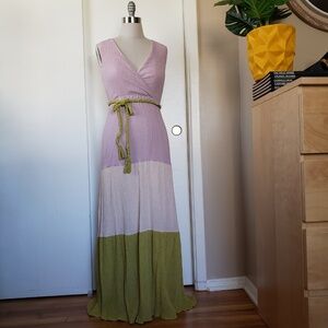 Flying Tomato Tiered Maxi Dress Size Small!